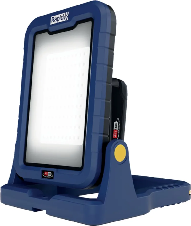 BWL2400 - Werklamp/bouwlamp - 18V - 2400L - 15W - op Accu de Rapid, Bleu – image du produit