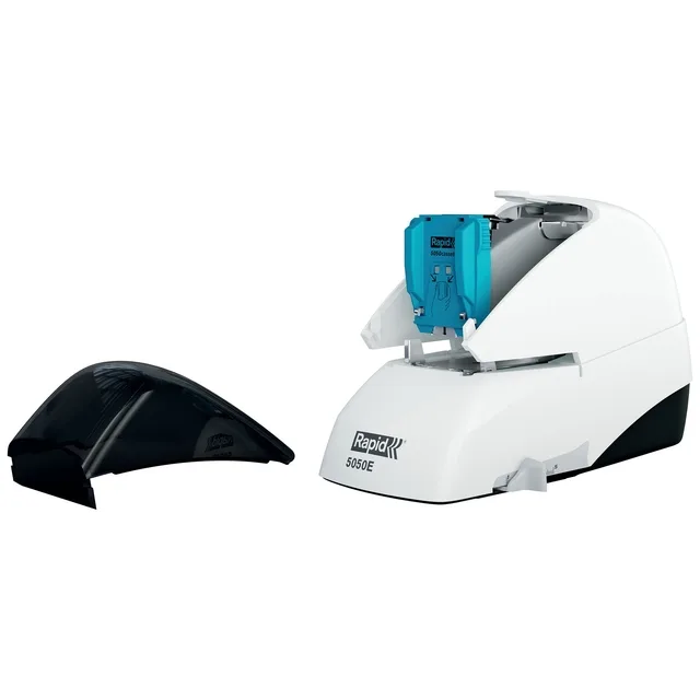 Classic Contactloze Elektrische Nietmachine R5050e Wit/zwart de Rapid, Blanc – image du produit