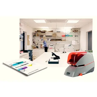 Classic Contactloze Elektrische Nietmachine R5050e Zilver/orange von Rapid – Produktbild 4 von 5