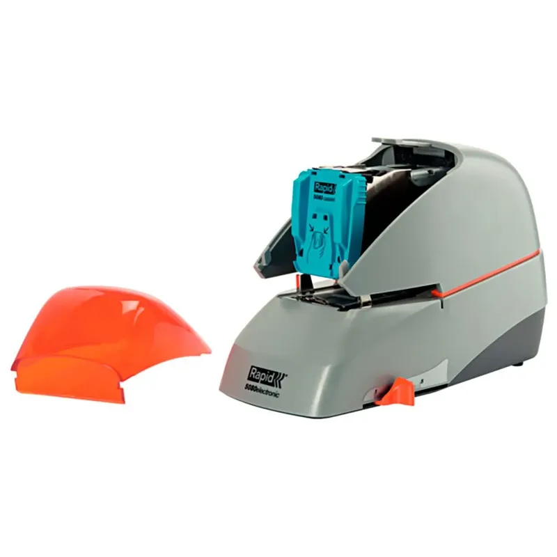 Classic Contactloze Elektrische Nietmachine R5050e Zilver/orange von Rapid – Produktbild 2 von 5