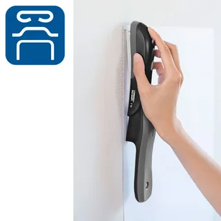 F16 - stapler - 20 sheets - metal ABS plastic thermoplastic elastomer (TPE) - black van Rapid – productafbeelding 2 van 4