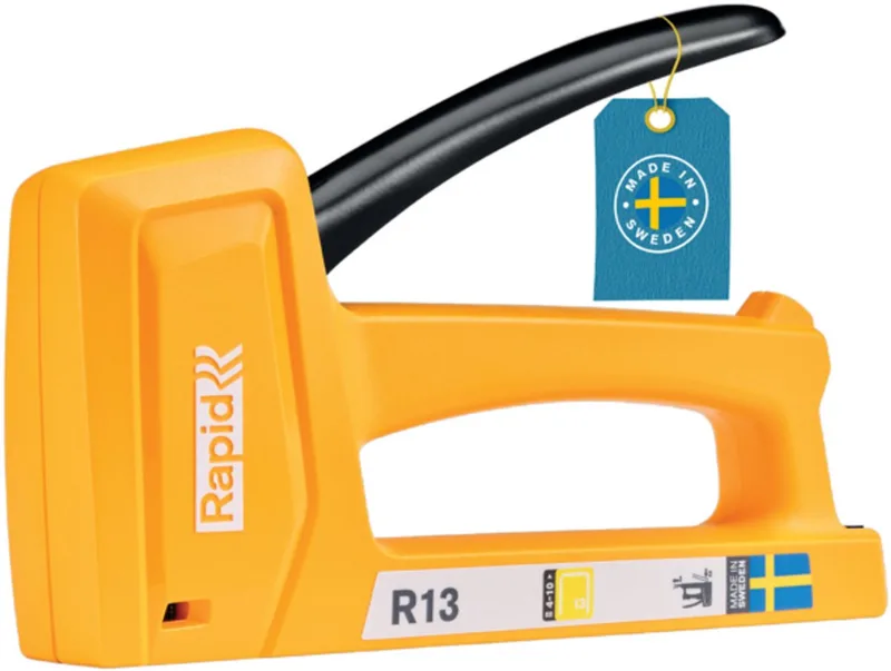 R13 - Handtacker - Ergonomisch - Kunststof/Staal - Geel by Rapid – product image
