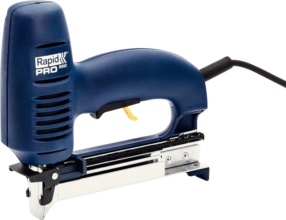 R553 Elektrische tacker incl. nieten en nagels in koffer - No. 53/8-20mm - No. 8/15-20mm van Rapid – productafbeelding