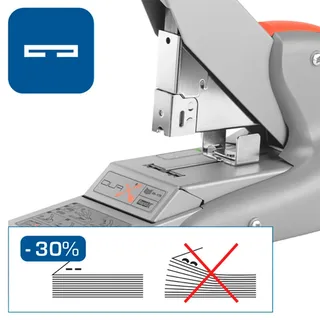 Stapler DUAX 170 sh. Zilver/Oranje de Rapid – image du produit 2 sur 5