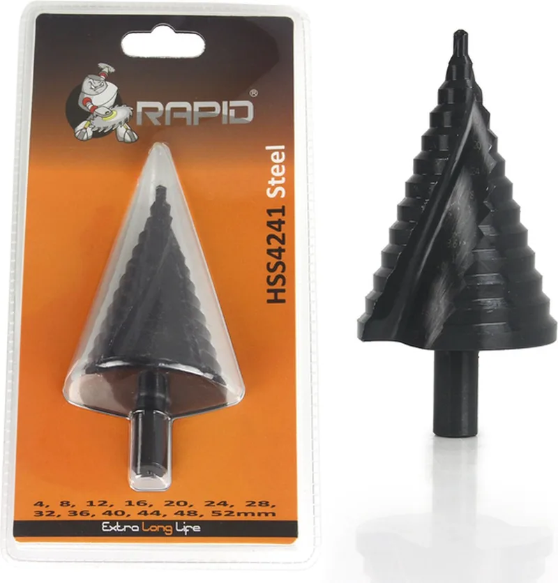 Stappenboor Rapid 4-52mm HSS 4241 staal - Trappenboor - Spiraalboor von Rapid – Produktbild