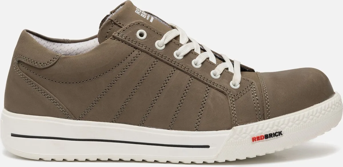 Druse Sneaker Laag S3 Taupe - taupe by Redbrick, Taupe, 46 – product image
