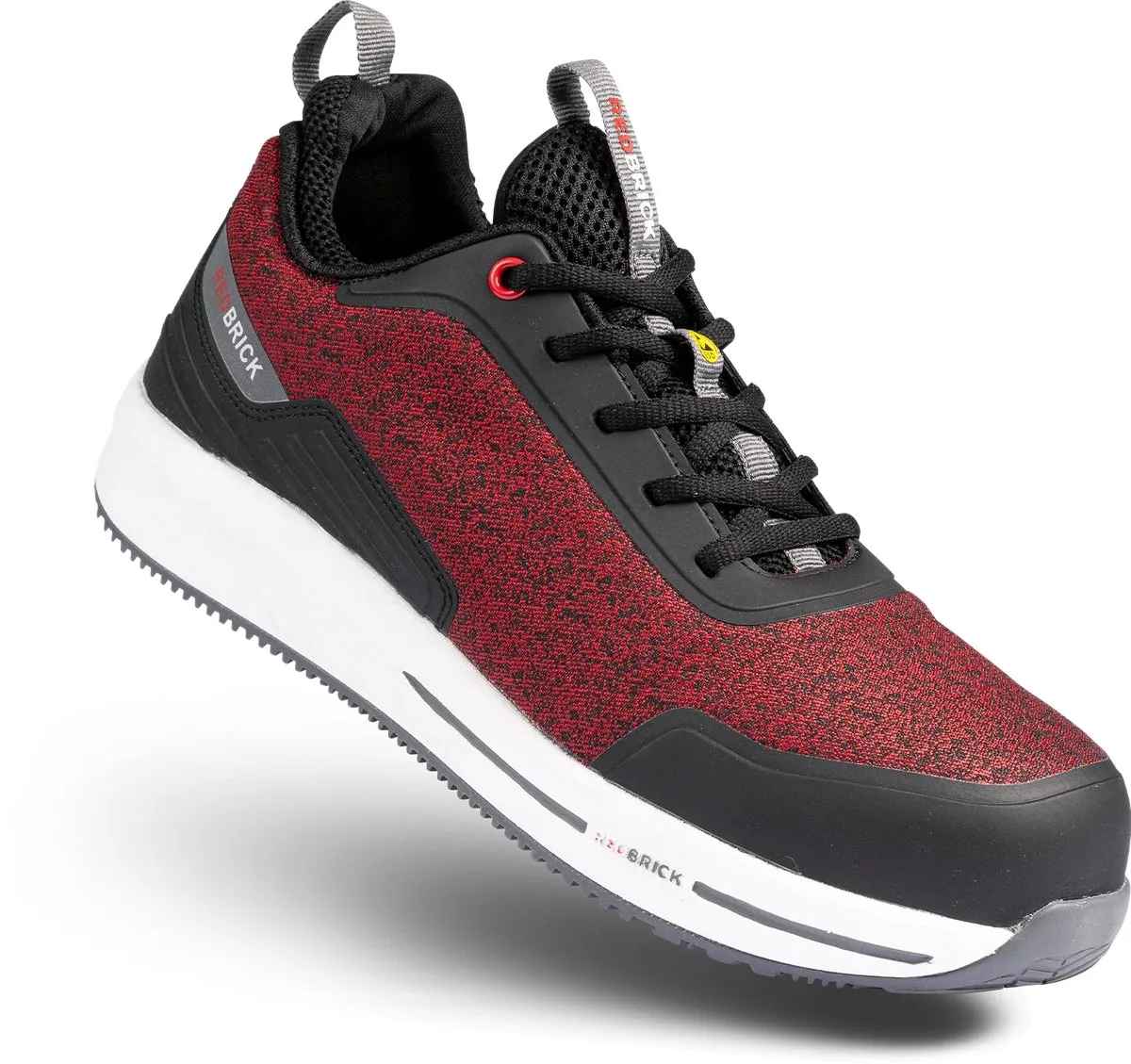 Motion Spirit AF S1PS ESD - Rood/Zwart van Redbrick, Rood, Zwart, 43 – productafbeelding
