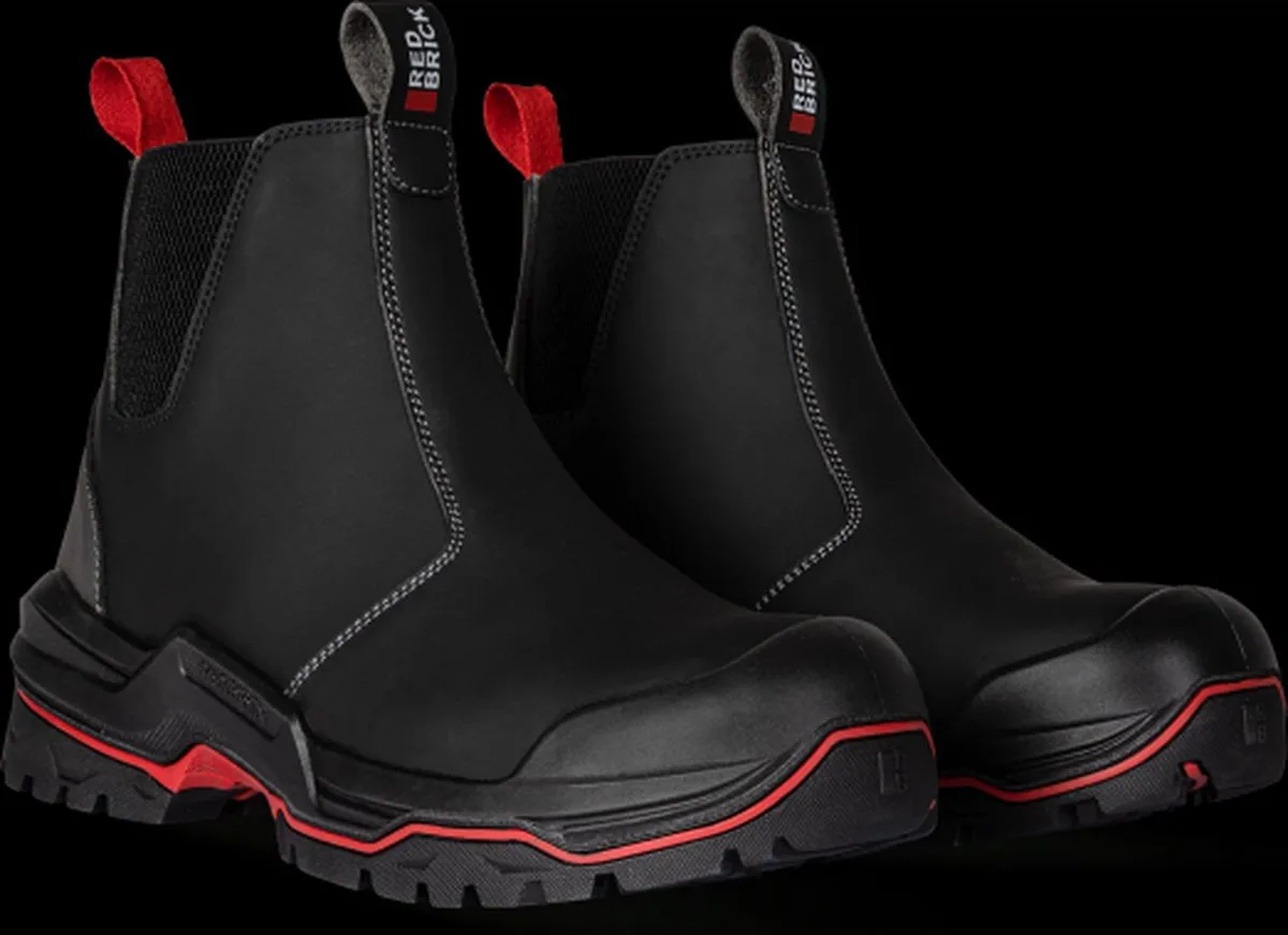 Pulse Ankle Boot S3S Zwart - Zwart van Redbrick, Zwart, 46 – productafbeelding