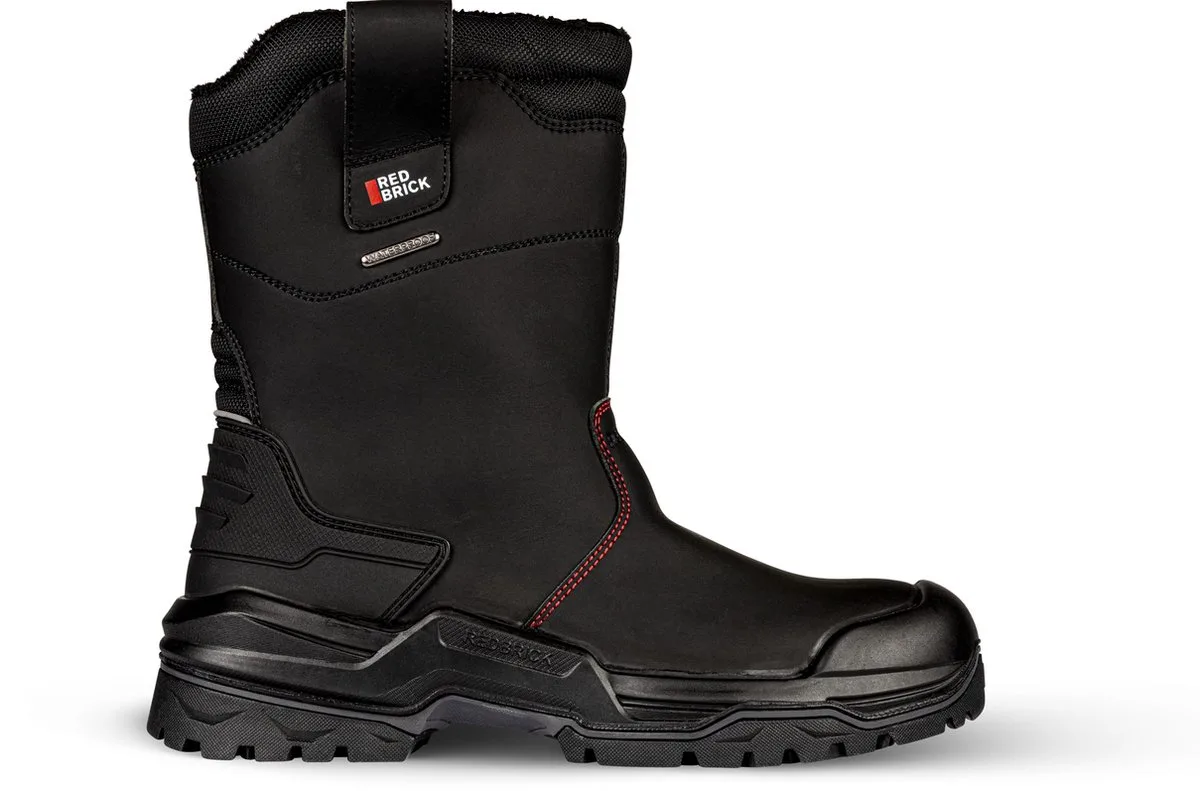 Pulse Boot Wol Gevoerd S7S Zwart - Zwart fra Redbrick, Sort, 41 – produktbillede