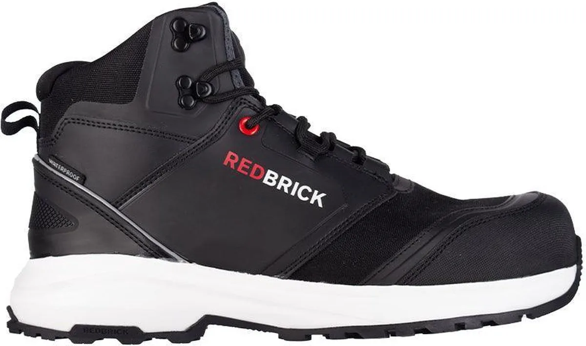 Pulse Waterproof Hoog S3 - Zwart van Redbrick, Zwart, 41 – productafbeelding