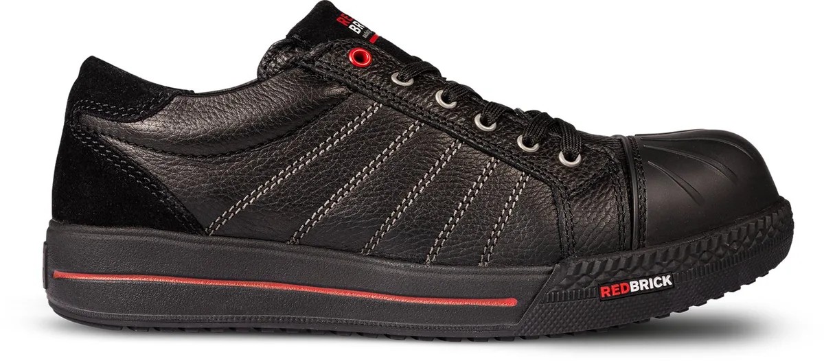 Ruby Werkschoenen - Laag model - S3 - Zwart från Redbrick, Svart, 48 – produktbild
