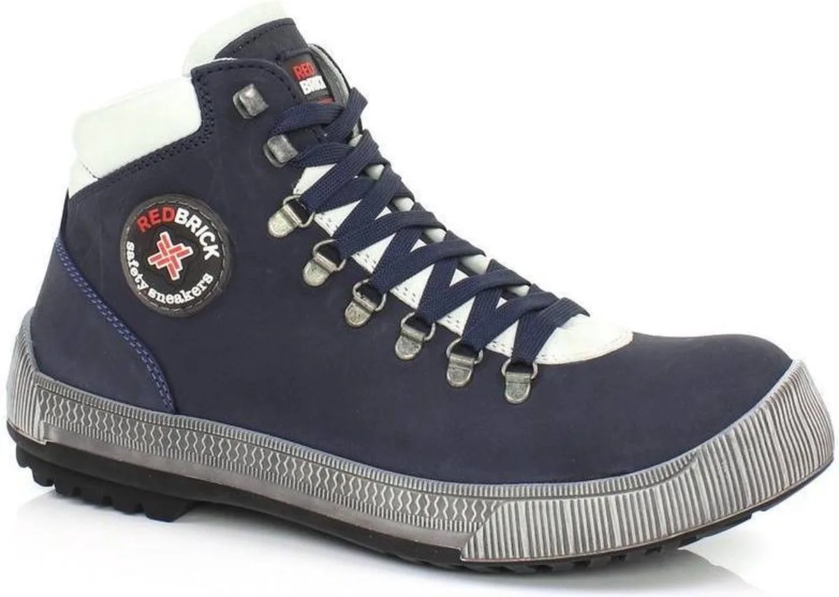 SMOOTH Veiligheidssneakers hoog model S3 - Blauw von Redbrick, Blau, 47 – Produktbild