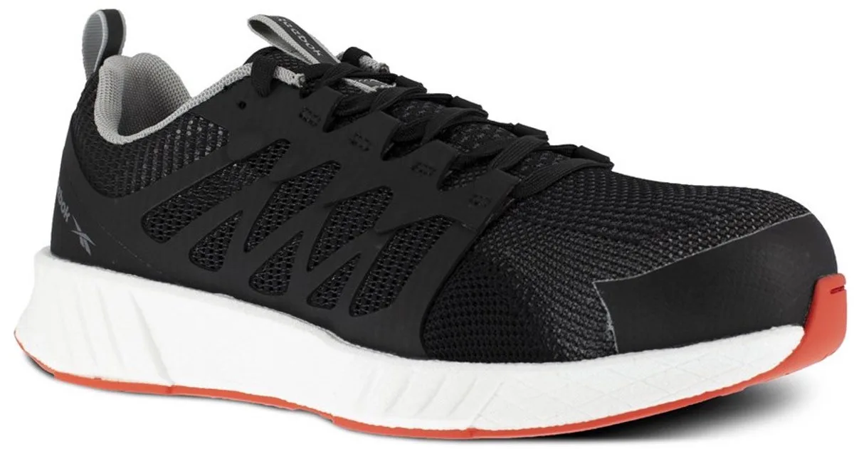 Reebok Fusion Flexweave Work 1076 S1P Werkschoen - Mannen - Zwart by Reebok Work, Black, 37 – product image