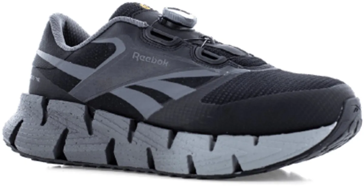 Reebok IB3037 werkschoen boa s1ps zwart/grijs van Reebok Work, Zwart, Grijs, 37 – productafbeelding