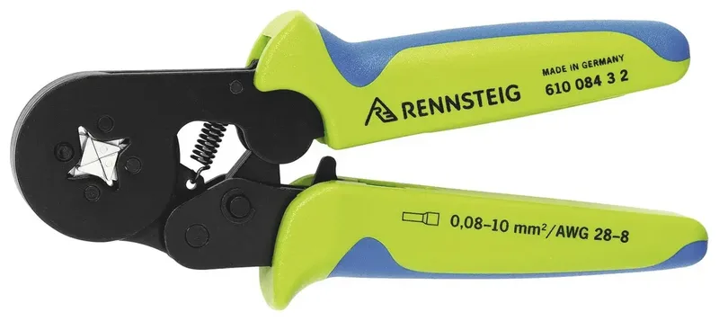 PEW8.84 610 084 3 2 Crimpzange Aderendhülsen 0.08 bis 10 mm² by Rennsteig – product image 1 of 2