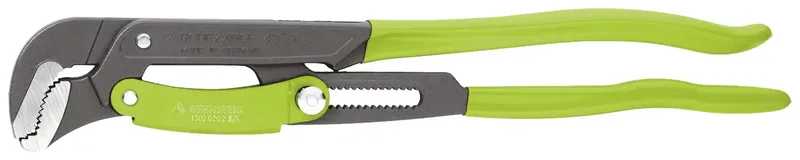 SRS-Rohrzange 2 S-Form L 560mm KS-bezogene Griffe 1302 015 2-2 Eckrohrzange 45° 2 de Rennsteig – image du produit 1 sur 2