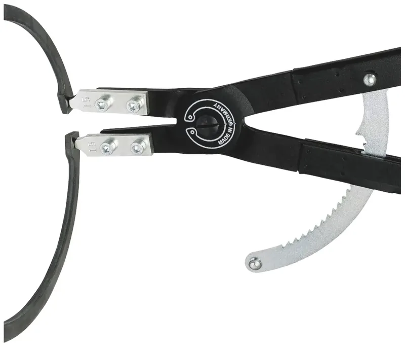 Werkzeuge 780 035 2 Precisie-borgveertang Geschikt voor borgringen Binnenringen 122-300 mm Puntvorm Recht von Rennsteig – Produktbild 2 von 2