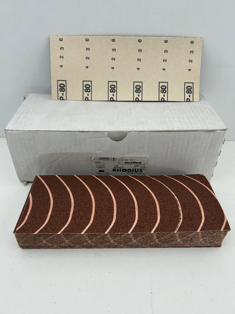 44 Rhodius schuurvellen 95 x 230mm Korrel 80 de Rhodius – image du produit