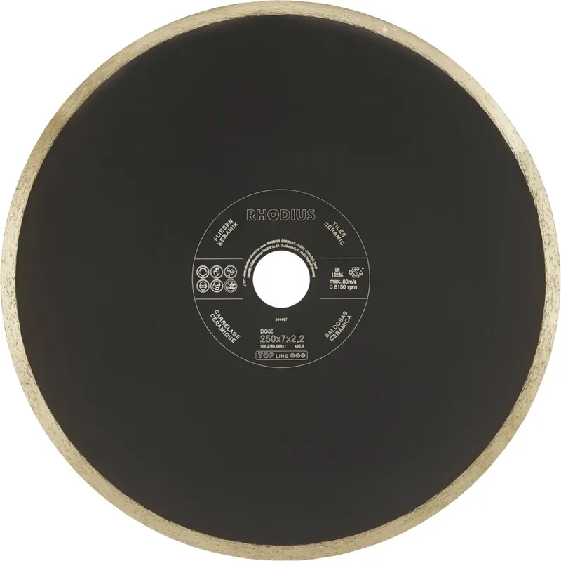 DG50 304467 Diamanttrennscheibe 1 St. Fliesen, Keramik von Rhodius – Produktbild