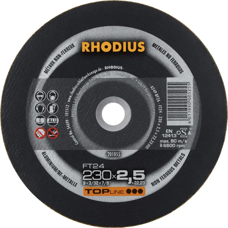 FT24 201055 Trennscheiben-Set 25 St. NE-Metalle by Rhodius – product image