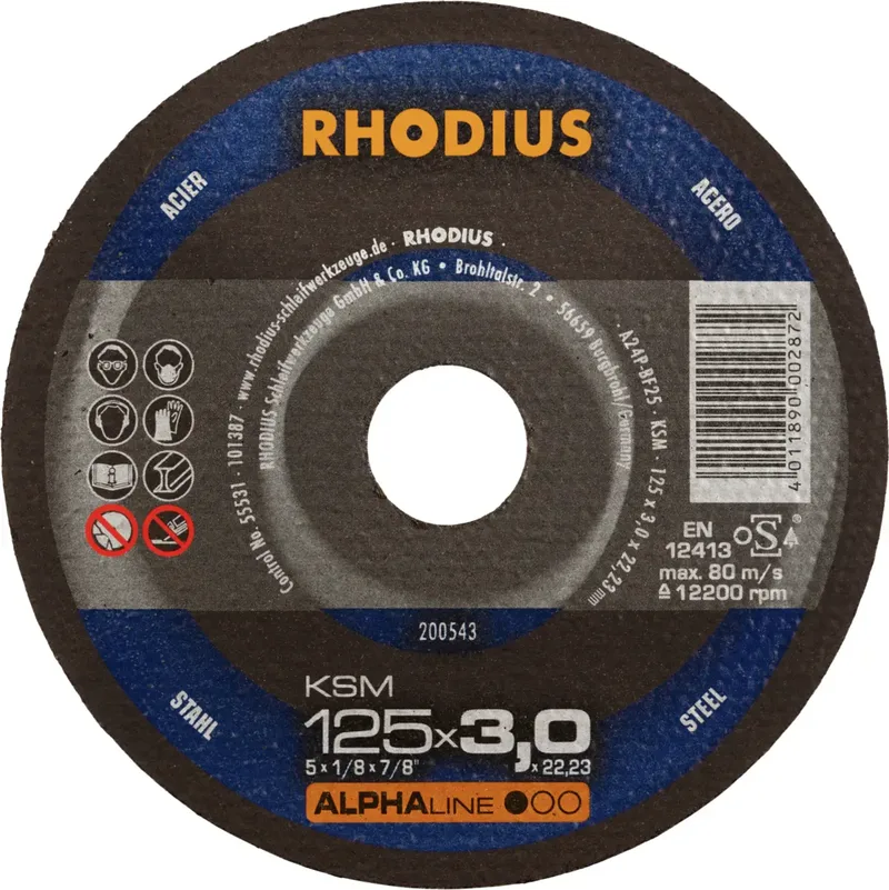KSM 200543 Trennscheiben-Set 25 St. Stahl by Rhodius – product image 1 of 2