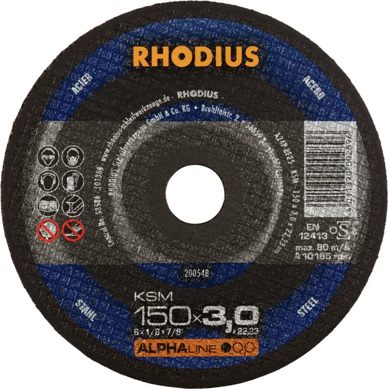 KSM 200548 Trennscheiben-Set 25 St. Stahl von Rhodius – Produktbild