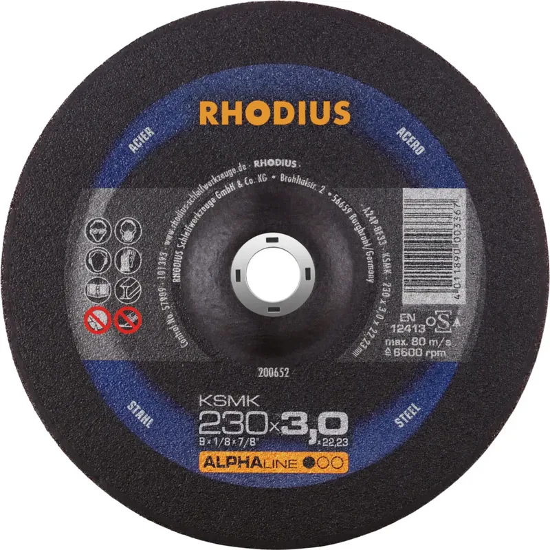 KSMK 200652 Trennscheiben-Set 25 St. Stahl by Rhodius – product image