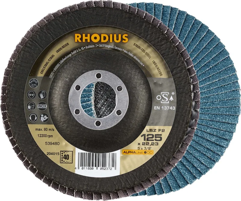 Lamellenschijf - 10 stuks - 125*22 von Rhodius – Produktbild