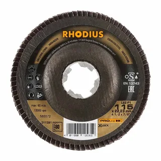 Lamellenschijf - Pro - 115 mm - K80 - X-Lock LSZ F1 de Rhodius – image du produit 1 sur 2