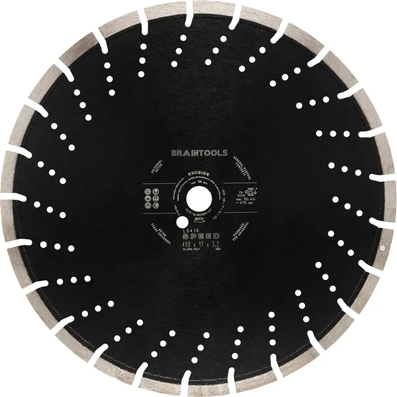 LD410 SPEED 303722 Diamanttrennscheibe 1 St. Naturstein de Rhodius – image du produit