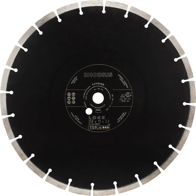 LD45 303836 Diamanttrennscheibe 1 St. Beton by Rhodius – product image