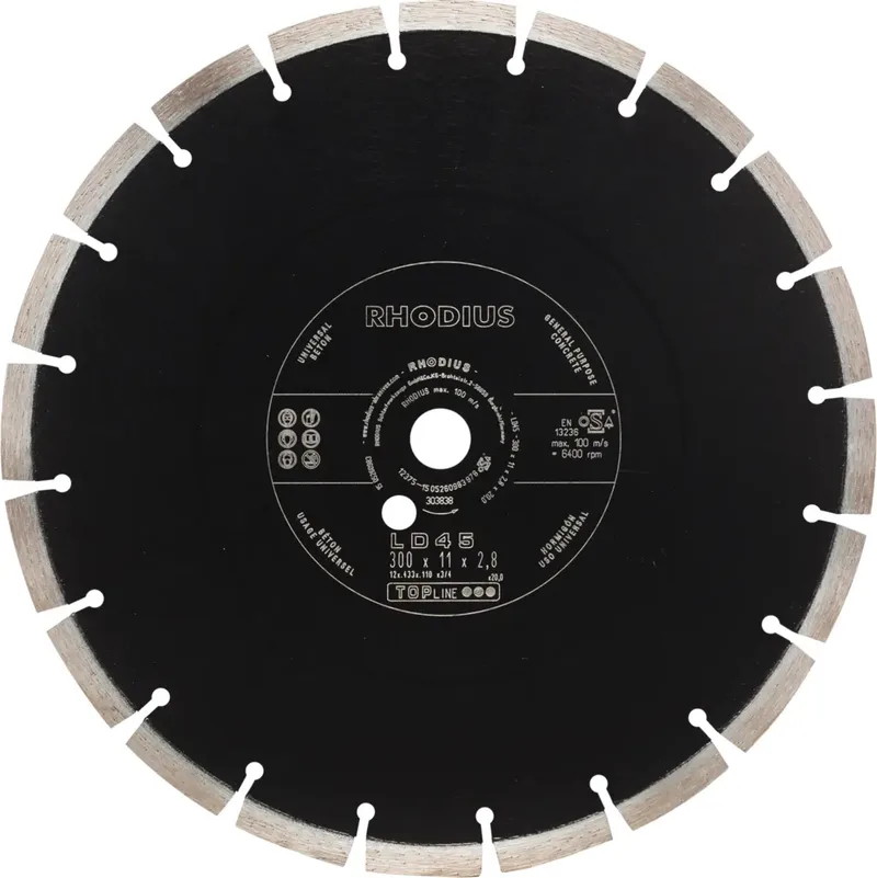 LD45 303838 Diamanttrennscheibe 1 St. Beton von Rhodius – Produktbild