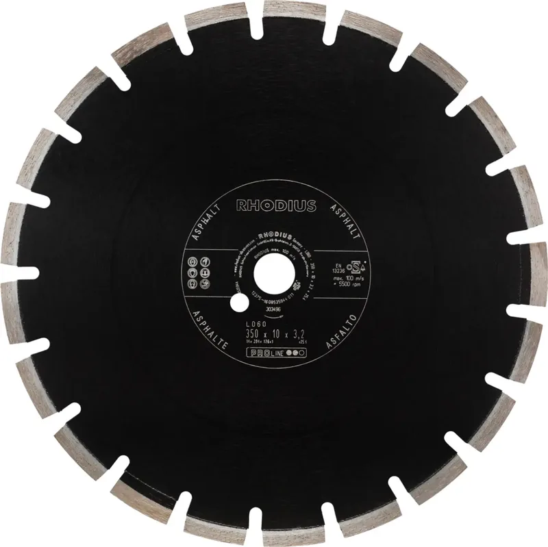 LD60 303496 Diamanttrennscheibe 1 St. Asphalt by Rhodius – product image