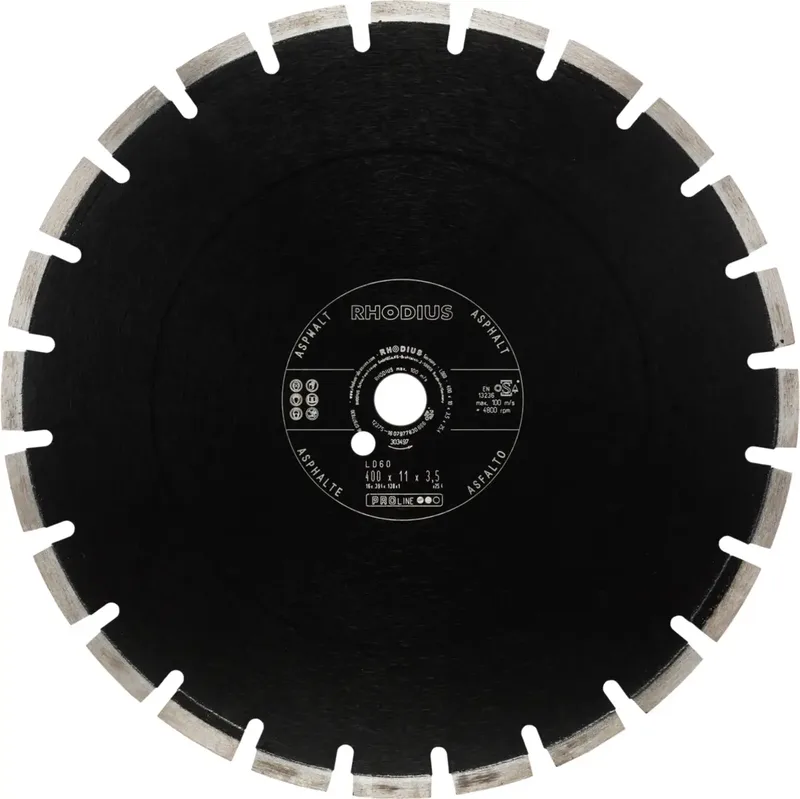 LD60 303497 Diamanttrennscheibe 1 St. Asphalt by Rhodius – product image