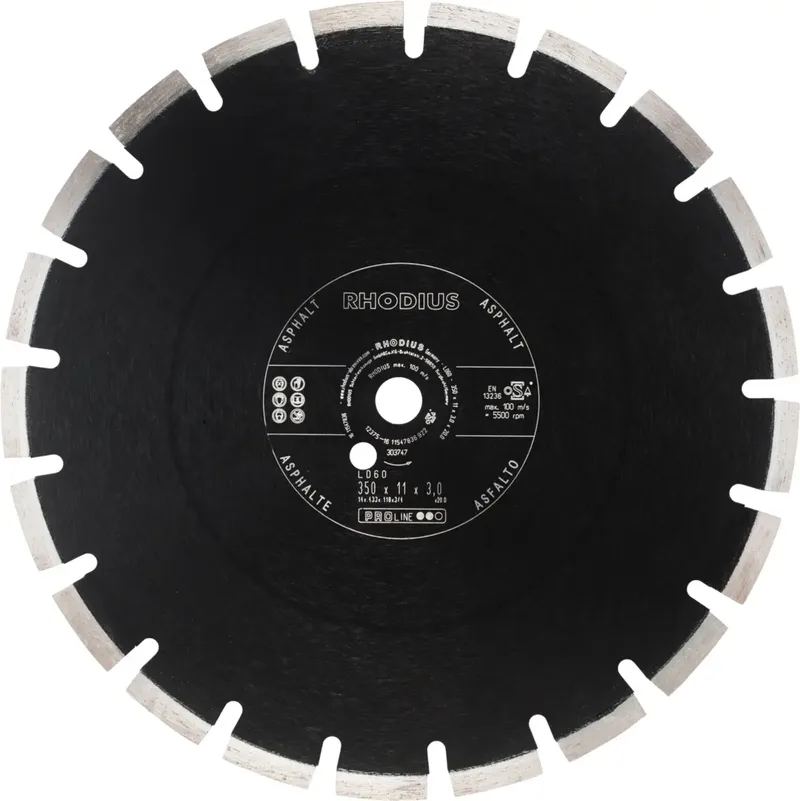 LD60 303747 Diamanttrennscheibe 1 St. Asphalt von Rhodius – Produktbild