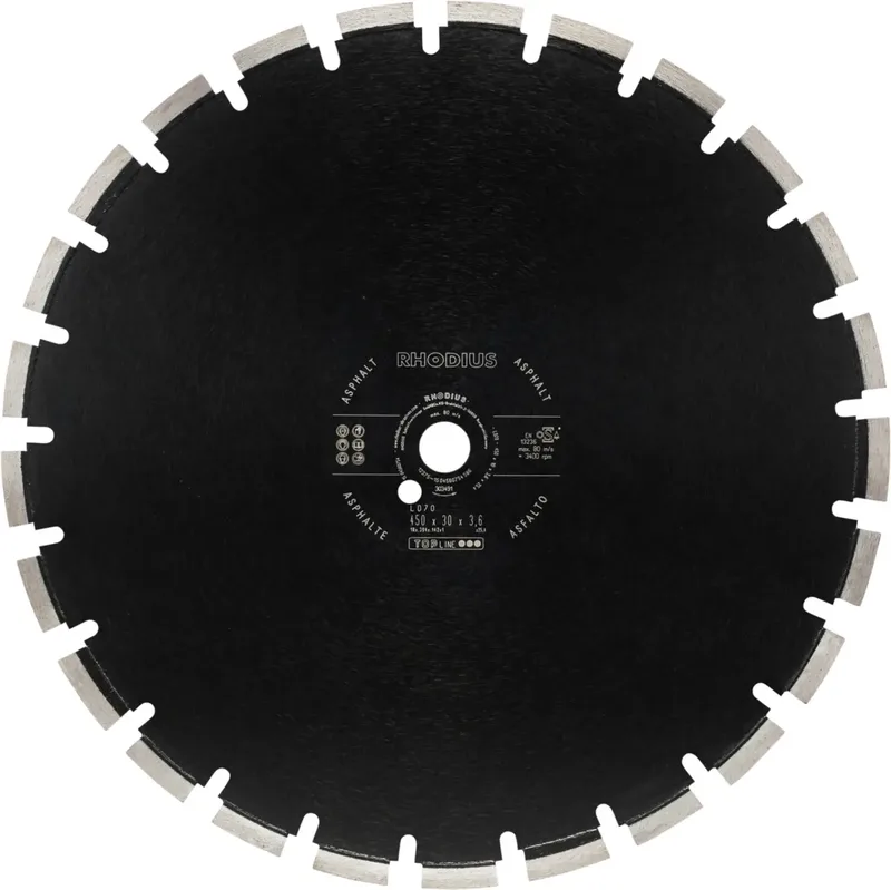 LD70 303491 Diamanttrennscheibe 1 St. Asphalt by Rhodius – product image