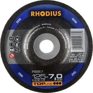 Rhodius 200141 RS67 Schruppscheibe Stahl 25 St. de Rhodius – image du produit 2 sur 2