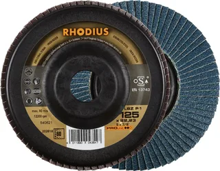 Rhodius 202618 LSZ P1 Disque segmenté Grain 60 acier inoxydable, acier 10 pc(s) de Rhodius – image du produit 1 sur 2