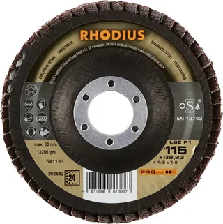 Rhodius 202642 LSZ F1 Disque segmenté Grain 24 acier inoxydable, acier 10 pc(s) de Rhodius – image du produit 2 sur 2