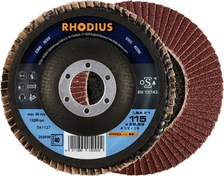 Rhodius 202839 LSA F1 Disque segmenté Grain 40 acier 10 pc(s) de Rhodius – image du produit 1 sur 2