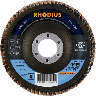 Rhodius 202839 LSA F1 Disque segmenté Grain 40 acier 10 pc(s) de Rhodius – image du produit 2 sur 2
