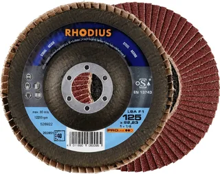 Rhodius 202851 LSA F1 Disque segmenté Grain 40 acier 10 pc(s) de Rhodius – image du produit 1 sur 2