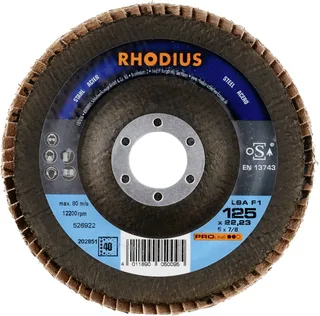 Rhodius 202851 LSA F1 Disque segmenté Grain 40 acier 10 pc(s) de Rhodius – image du produit 2 sur 2