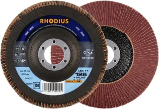 Rhodius 202860 LSA F1 Disque segmenté Grain 120 acier 10 pc(s) de Rhodius – image du produit 1 sur 2