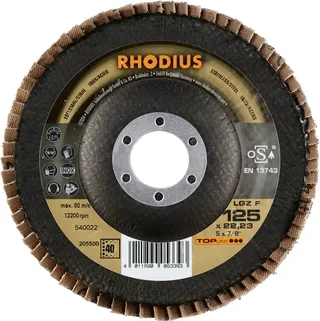 Rhodius 205500 LGZ F Disque segmenté Grain 40 acier inoxydable, acier 10 pc(s) de Rhodius – image du produit 2 sur 2