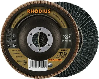 Rhodius 205505 LSZ F EXTENDED Disque segmenté Grain 40 acier inoxydable, acier 10 pc(s) de Rhodius – image du produit 1 sur 2