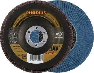 Rhodius 209496 LGZ F2 Disque segmenté Grain 80 acier inoxydable, acier 10 pc(s) de Rhodius – image du produit 1 sur 2