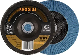 Rhodius 209666 LSZ F2 Disque segmenté Grain 40 acier inoxydable, acier 10 pc(s) de Rhodius – image du produit 1 sur 2