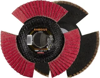 Rhodius 210644 VISION SPEED Lamellenschijf Diameter 125 mm Boordiameter 22.23 mm RVS 1 stuk(s) de Rhodius – image du produit 1 sur 2
