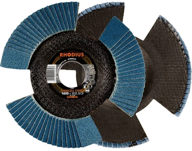 Rhodius 211305 VISION PRO PACK Lamellenschijf Diameter 125 mm Boordiameter 22.23 mm 5 stuk(s) by Rhodius – product image